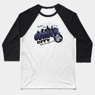 Long night city Baseball T-Shirt